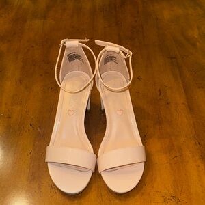 Steve Madden Tween Girls' J-Carrson Patent Block Heel Dress Sandals - 4